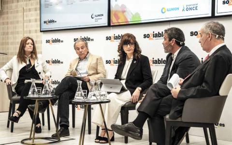 Durante el encuentro  ‘Hospitales sostenibles, ¿Realidad inmediata?’