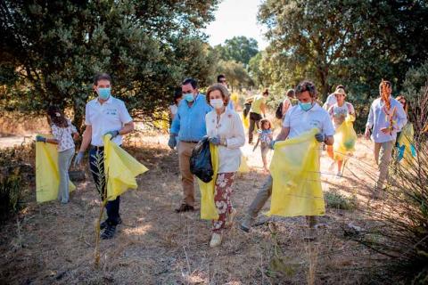 Óscar Martín consejero delegado Ecoembes, SM Reina Sofía, Miguel López dir organización SEO