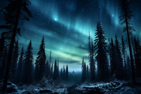 Los bosques boreales cubren aproximadamente 1.210 millones de hectáreas.