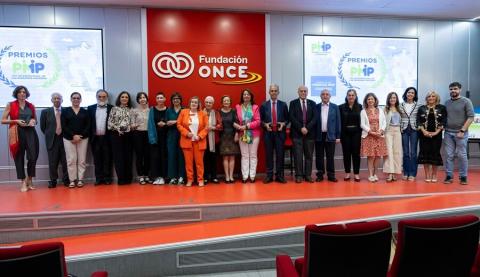 Foto de familia del acto de entrega de la primera edición de los Premios PMP, celebrado en septiembre del año pasado.