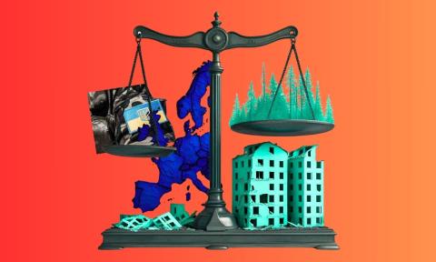 Se ha abierto el debate en Bruselas sobre si el cambio climático es un problema mayor a la Guerra de Ucrania.