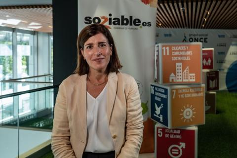 Beatriz Sánchez Guitián, directora general de la Fundación máshumano.