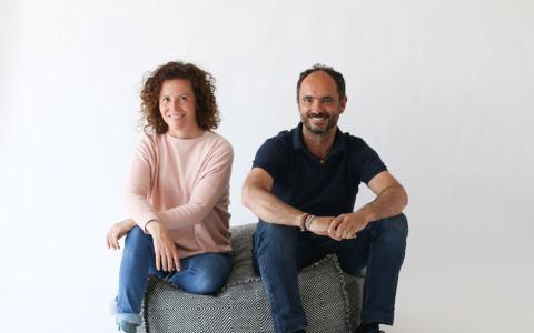 Celina Tamagnini y Luis Ribó, fundadores de Circoolar.