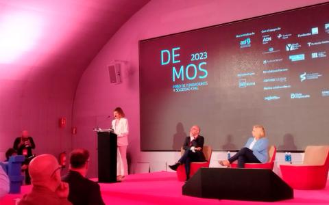 Inauguración del Foro Demos 2023.