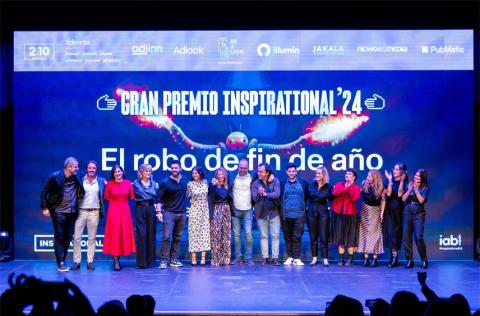 ‘El robo de fin de año’ fue reconocida durante el evento con el Gran Premio Inspirational.