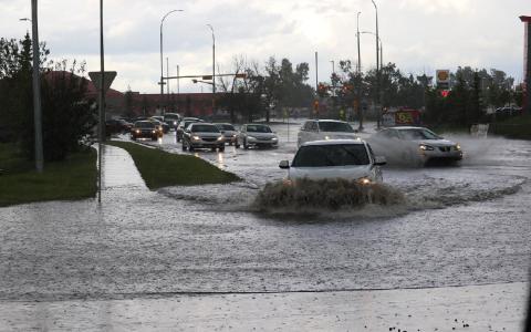 El 44% de todas las catástrofes en el mundo están relacionadas con inundaciones.