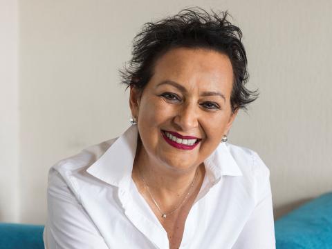 Mariela Michelena, psicoanalista y autora de 'Lo que alcancé a contarte'.