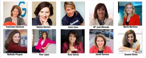 Compañías como Facebook, Google o Microsoft tienen a una mujer al frente