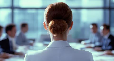 Los datos muestran que, cuanto mayor es el tamaño de la organización, menor es la probabilidad de que esté presidida por una mujer.