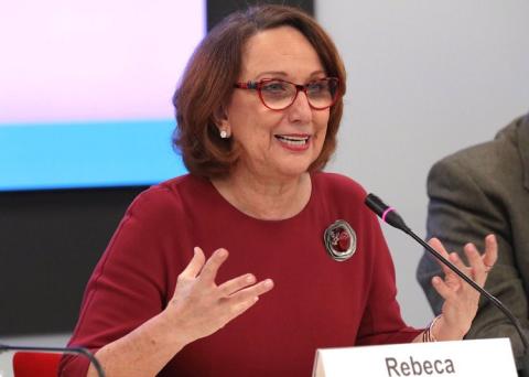 Rebeca Grynspan (Foto: Real Instituto Elcano)