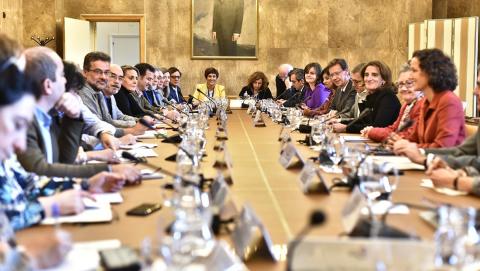 Rueda de prensa para explicar los preparativos de la COP25