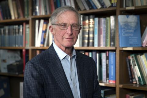 William Nordhaus. economista de la Universidad de Yale, ganador del Premio 'Fundación BBVA Fronteras del Conocimiento' de Cambio Climático