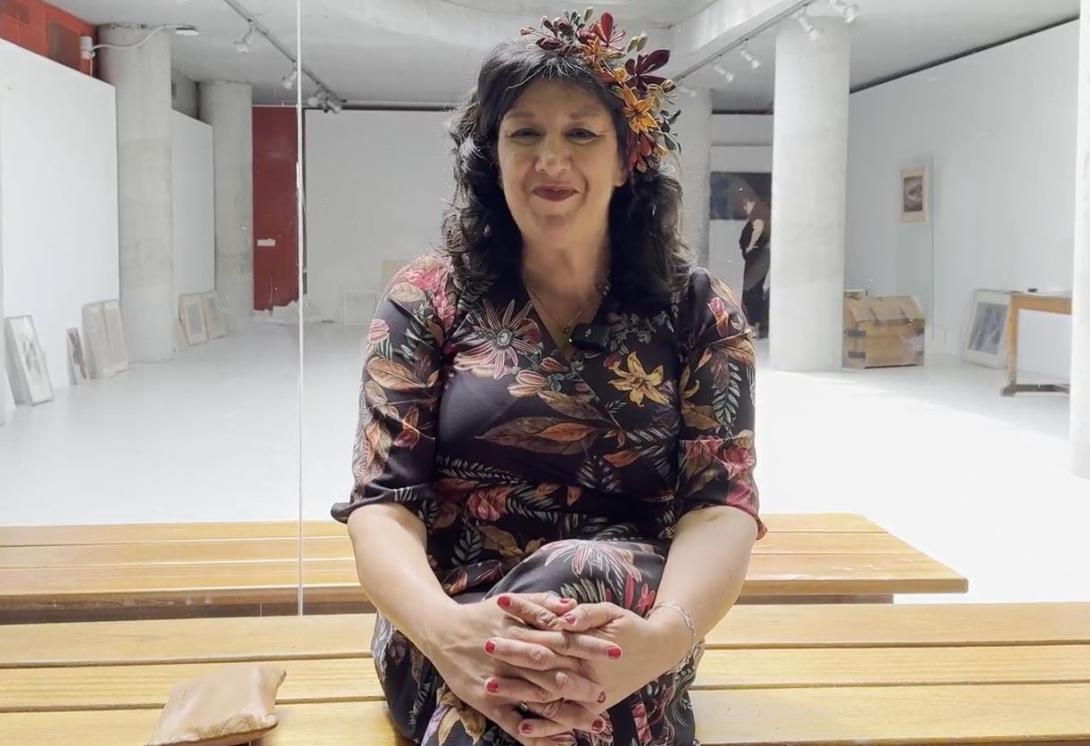 Gema Gómez durante la 11ª Jornada de Moda Sostenible de Slow Fashion.