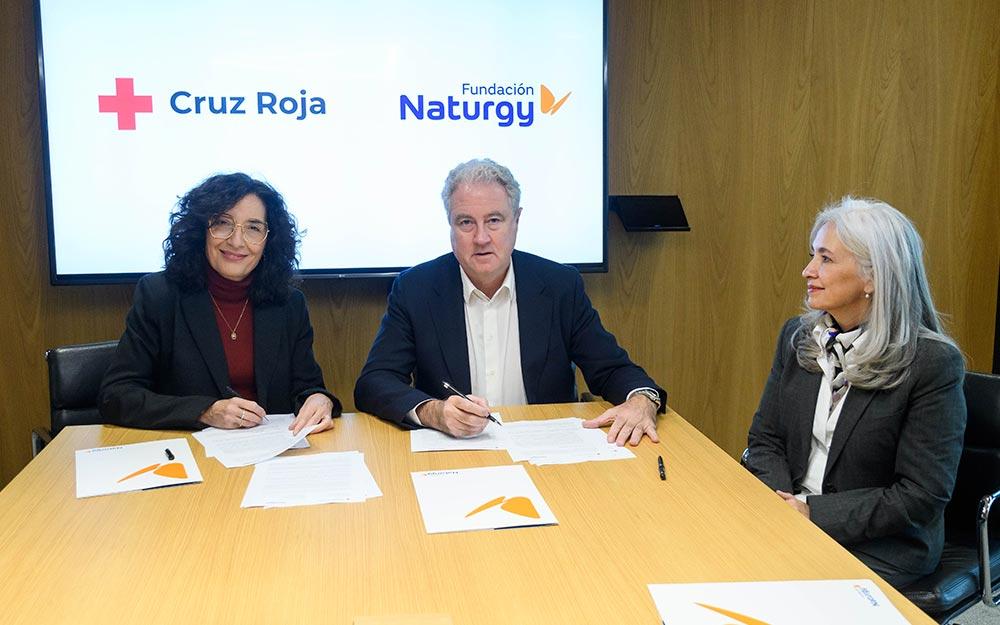 Fundación Naturgy y Cruz Roja mantienen su colaboración desde 2017.