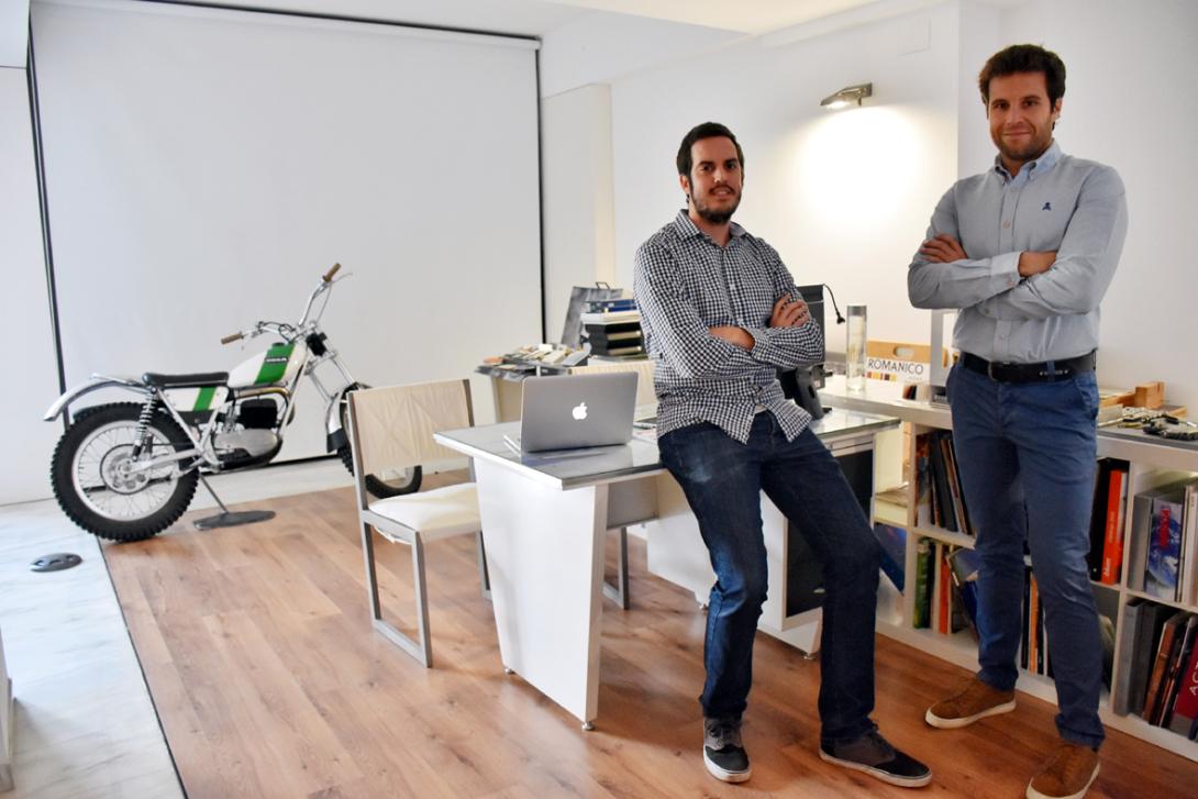Quim Sánchez y José María Falcón, desarrolladores de Allergeneat.
