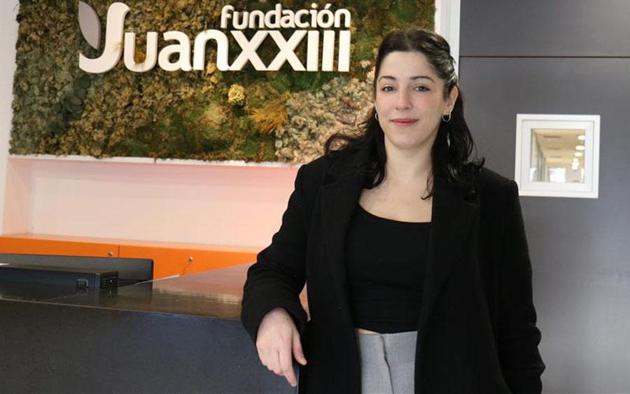 Blanca Montesinos, Social Media Manager de Fundación Juan XXIII. Blanca Montesinos, Social Media Manager de Fundación Juan XXIII.
