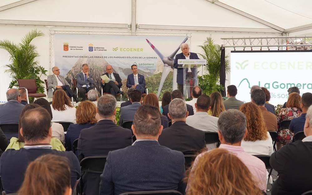 Los parques eólicos abastecerán de energía renovable a 11.000 viviendas de la isla.