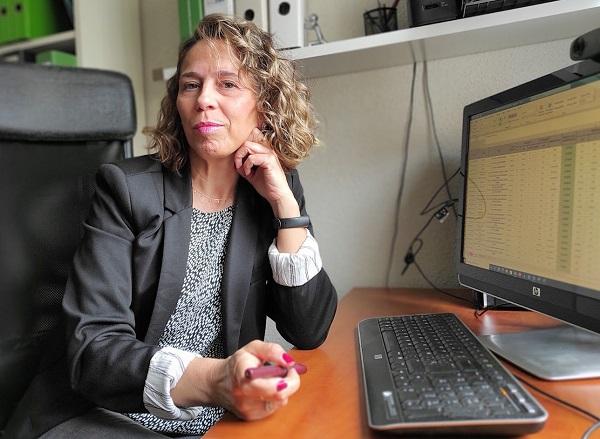 Belén, madrileña de 52 años, beneficiaria del Programa Impulsa Mujeres. Fuente: Fundación Endesa