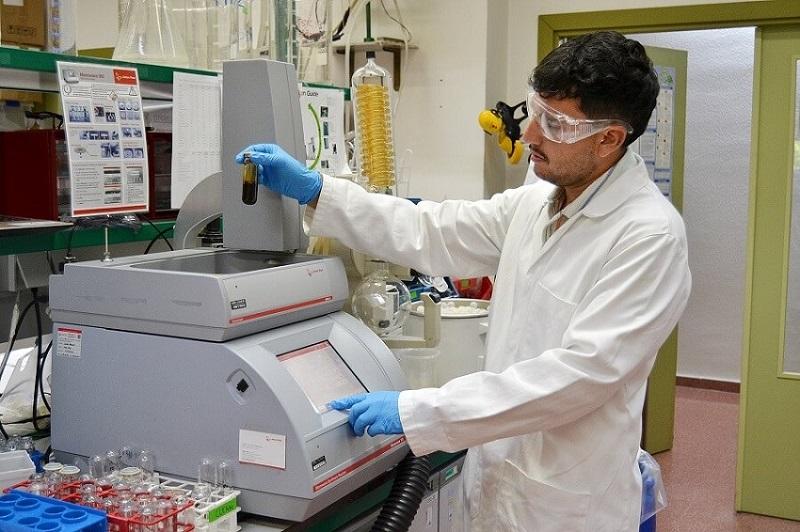 Álvaro Gallo-Córdova, uno de los autores principales del estudio, trabajando en el laboratorio. Álvaro Gallo-Córdova, uno de los autores principales del estudio, trabajando en el laboratorio.