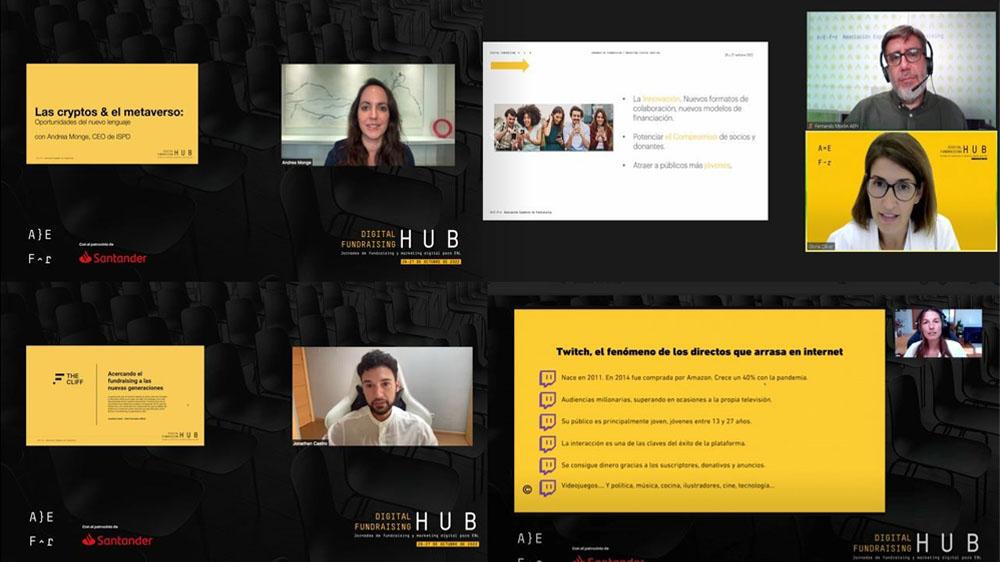 Diez expertos compartieron sus experiencias y aprendizajes en marketing y fundraising digital.