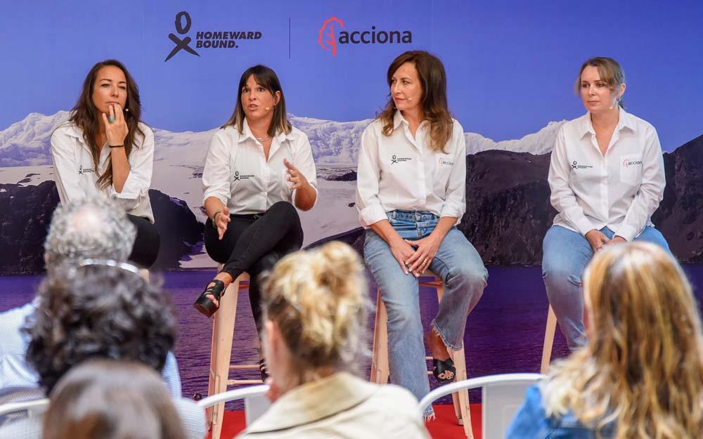 En la expedición, participarán un total de siete mujeres españolas.