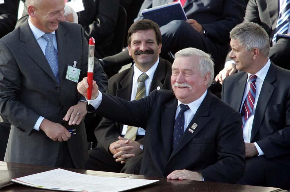 El Centro Europeo de Solidaridad se inauguró el 30 de agosto de 2014.