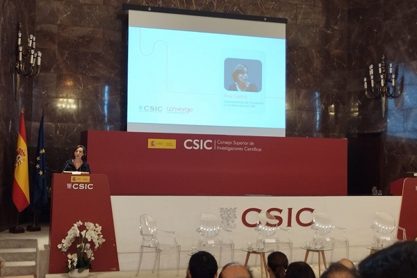 Ana Castro, vicepresidenta de Innovación y Transferencia del CSIC.